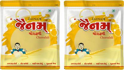 Jainam Papad Chorafali (Taste-spicy) 200grms x 2pkts (Pack of 2)