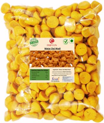 Pripton Matar Dal Medium Wadi, Bori Fryums