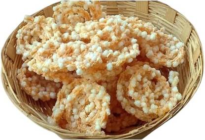The Paratha & Ready Bites Sabudana Aloo Chakli – Ready-to-Fry! Potato Chakli for Upwas Snacks