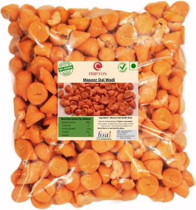 Pripton Masoor Dal Medium Wadi, Bori Fryums
