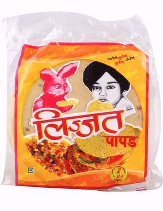 Lijjat Moong Plain Papad