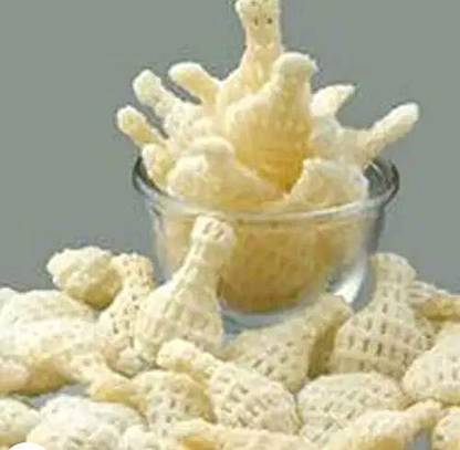 AYSP Bat shape, golden fingers fryums: ready-to-fry papad snacks, colorful ring, 3D Fryums