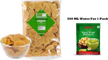 JOYOUS FOODS Panipuri Papad With Pani Puri Masala | Gol Gappa, Fuchka, Fulki, Puchka Fryums