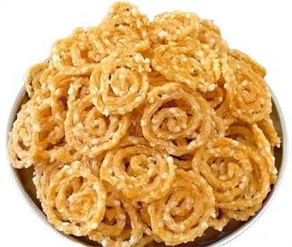 Kesari Red Chilly Sabudana Potato Chakli (Ready to Fry) Fryums