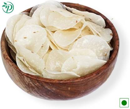 Platone Sabudana Jeera papad 400gm upwas friendly Jeera Papad