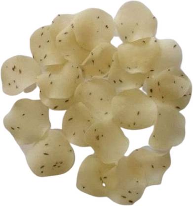 AKD Home Made Premium Jeera Rice Papad / Rice papad / Appalam / Khichiya 950 GM Fryums