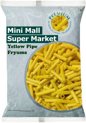 MINIMALL SUPER MARKET Golden Fingers Fryums/Pipe Ready to Fry Indian Snacks Fryums