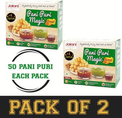 TATLA Instant Ready To Eat Pani Puri ( Gol Gappa ) With Flavourd Pani