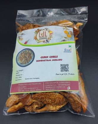 LJL Traders MorMilagai Vathal | Curd Chilli | Thayyir Mulaku | Kondattam Mulaku | Fryums
