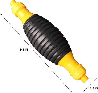 Zynoola Fuel Transfer Pump, Fuel Delivery Pump With 2M Pvc Hose 10 L Fuel Can