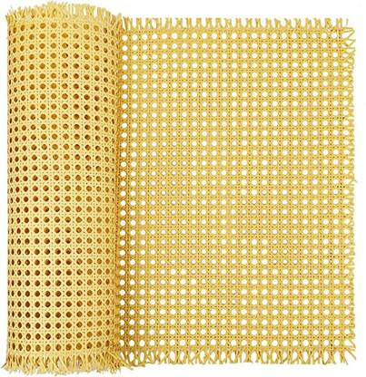 AJ QUALITY PRODUCTS Plastic Cane Webbing for DIY Projects Webbing Rattan Roll Cabinet Chair (18X48 Table Placemat