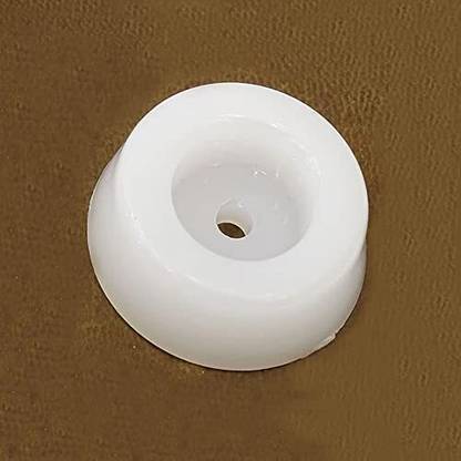 Hyderon Round PVC Furniture Buffer Floor Bumper Color: White (12) Safety Bumper