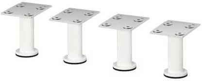 IKEA Digital Shoppy Capita Leg, White, 8 cm (3 1/8 ") (4 Pack) Table Legs