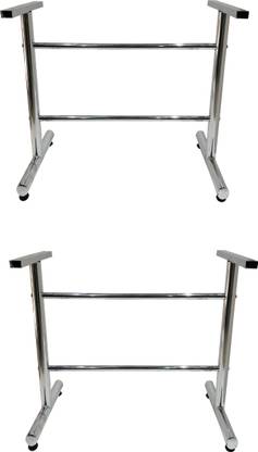 OFFICE SEATING Steel Table Stand without Top Of Size 3ft, Set of 2 Table Frame