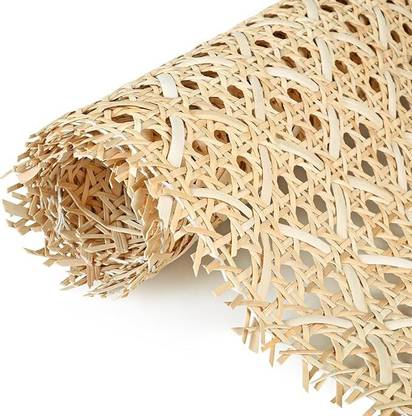 AJ QUALITY PRODUCTS Rattan Cane Webbing PVC Mesh Roll Home Furnishing Chair Sofa Table (24X24 INCH) Bed Webbing Tape