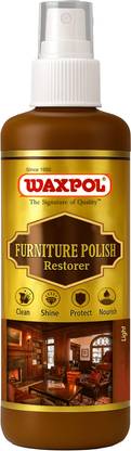 The Waxpol Industries Limited Waxpol Universal Furniture Polish Restorer 200ml Rack Side Fitting