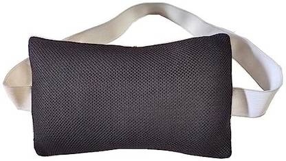 RAJCHEIF Soft Net Pillow |Chair Back pad, Back Pain Relief Car Headrest|(Black) Sofa Arm Rest