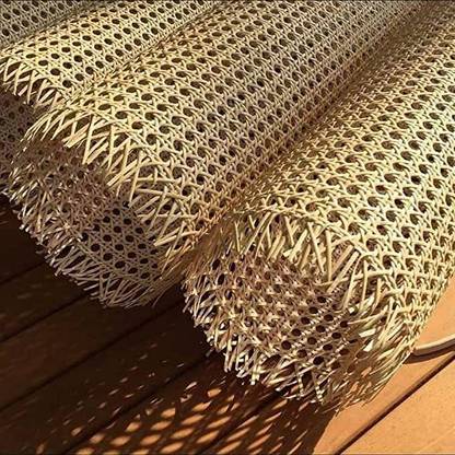 NATURAL CANE WEBBING premium hexagon mesh roll for DIY project / Decor home 24 INCH X 36 I NCH Table Placemat