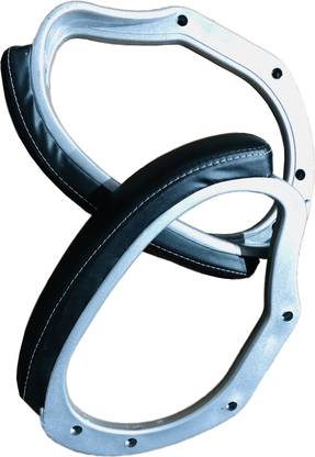 Tarun Chair Handle heavy Model PP Hard Plastic Grey Black 1 Set with nut Bolts & Key Sofa Arm Rest