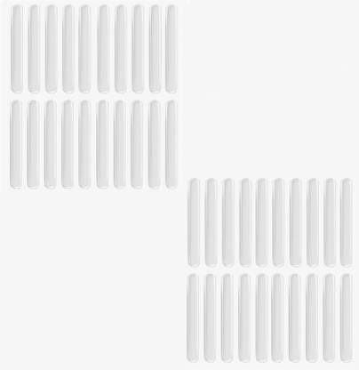 Besillia Self Adhesive Rubber Bumper Strip for Chairs to Protect Walls (Pack of 40) Safety Bumper