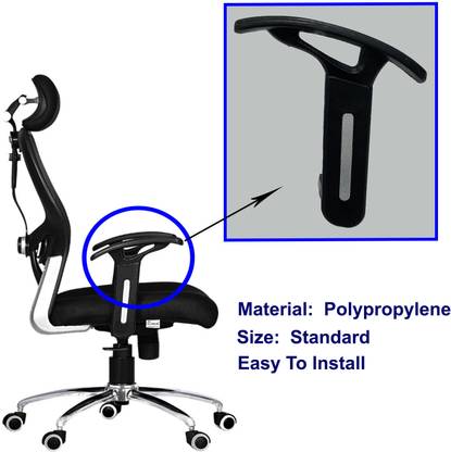 MAESTRO Revolving Chair Handle Set-1 Left & Right and Keys fit to Every Chair Arm Rest Chair Arm Rest