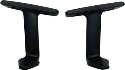 P P CHAIR Adjustable Handle with Armrest (Square pad) with nut Bolts & Key Set 1 Chair Arm Rest