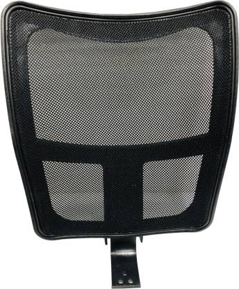 RATISON Office Chair Back Part Visitor revolving Chair Back Spare Parts Accessories Chair net Back Moon Back with nut Bolts and Key Easily fit to Every Chair Table Frame