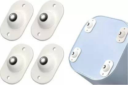 Rustic The Bottom of The Storage Box, Swivel Caster Wheels 360 Degree Rotation Door Legs