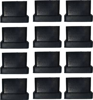 Jiji Square Rubber Bush 30MM (12NOS) Foot Rest