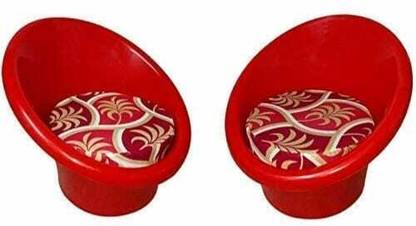 STARTEN Amazing Indoor Outdoor Living Room RED Tub (Pack Of 2 ) Chair Arm Rest