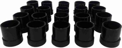 sstraders SSTRADERS Round Rubber Cap for Chair Furniture Leg 25 mm (20 pc) Bar Stool Base Bar Stool Base