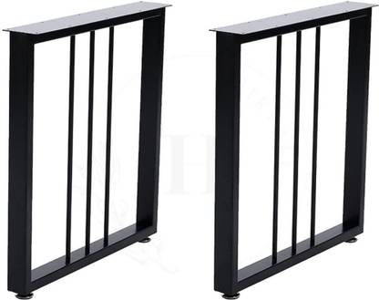 VENTUOS Metal Legs for Table, Dining Table Legs - Set of 2. (Rectangle Shape) Table Legs
