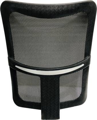 SOMRAJ Office Chair Back Visitor revolving Chair Spare Parts Accessories Moon Back Chair Net Back with nut Bolts and Key Easily fit to Every Chair Sofa Frame