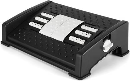 CLOYSTER Foot Stool with Massage Rollers,3 Different Height Positions Footrest Massager Foot Rest
