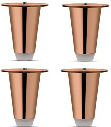 Plantex 3 inch Sofa Leg/Bed Furniture Leg Pair for Home Furnitures (DTS-53-RG) – 6 Pcs Sofa Legs