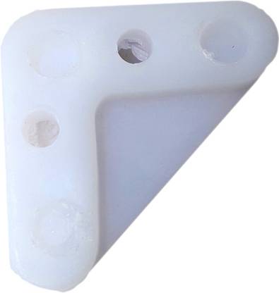 TORMUJ Glass Corner Fixer Size: 3cm X 3cm Rack Side Fitting