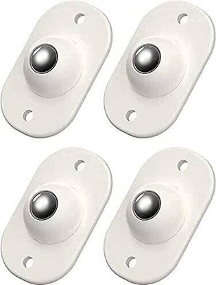vitzie Self Adhesive Mini Swivel Casters Wheels,Universal Wheels at The Bottom of The Storage Box, Swivel Caster Wheels 360 Degree Rotation Pulley for Furniture Various Storage Boxes Swivel Furniture Caster Standard Screwdriver Set (Pack of 4) Bar Stool Wheels (Furniture Accessories, Plastic) Bar Stool Wheels
