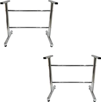 RATISON Steel Table Frame for Home Study, Dining, Restaurant 4FT. 2 PC Table Frame