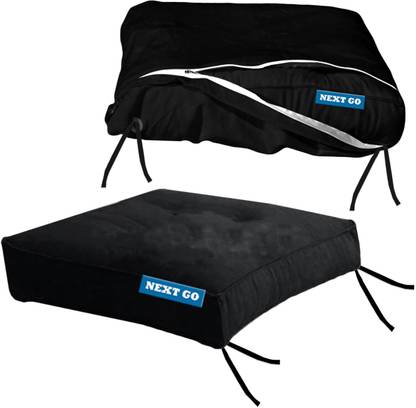 Next Go Chair Pads with Zipper Cover chair sitting cushion with Ties Soft Thicken Seat Chair Arm Rest