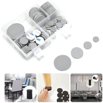 RSG FURNITURE PAD ROUND FELT PADS FLOOR PROTECTOR PAD FOR HOME & ALL FURNITURE USE Fixed Furniture Caster