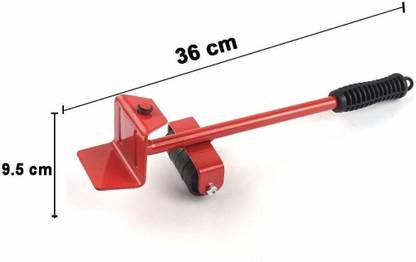 KOPL Furniture Lifter with 4 Sliders, 360 Degree Rotatable Pads_114 Appliance Furniture Caster