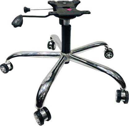 SCHOOL FURNITURE Chair Base with Alloy Wheel & 120 mm Power Hydraulic & Push Back Plate Fixed Furniture Caster