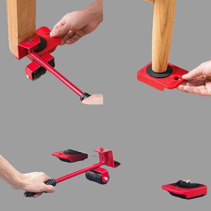 KKNTERPRISE Furniture Slides Kit, Furniture Move Rol0ler Tools055 Appliance Furniture Caster