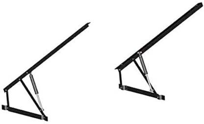 EBCO Best Adjustable Bed PRO Lift Frame with Large King Size ARMs Support Fixed Furniture Caster