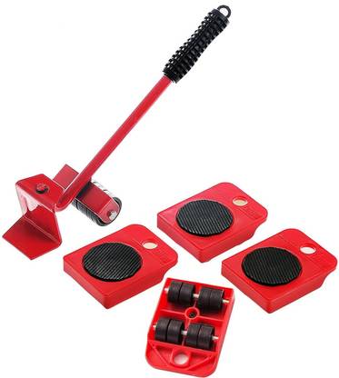KUNYA Heavy Duty Furniture Lifter Mover Roller Wheel Tool Set Braking and Locking Furniture Caster