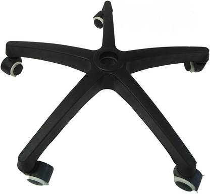 Tarun Star Base with Universal Size (with White Black Wheel) Sofa Legs