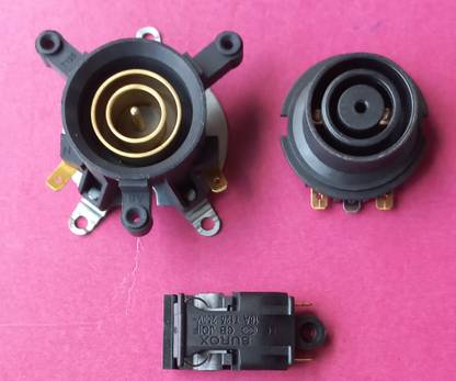 SAHU Spare Parts Switch , Male And Female Socket Set of Combo (3 pieces) Fuse Replacement Kit