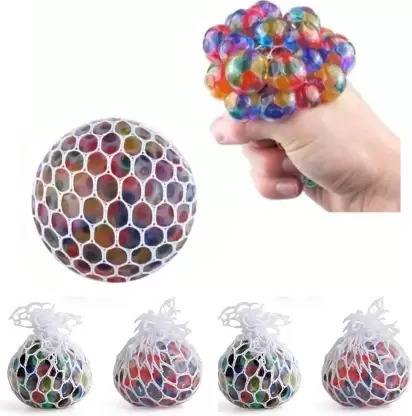 QU@LITICS multicolour light anitstressball squeeze ball antistress satisfactory Gag Toy
