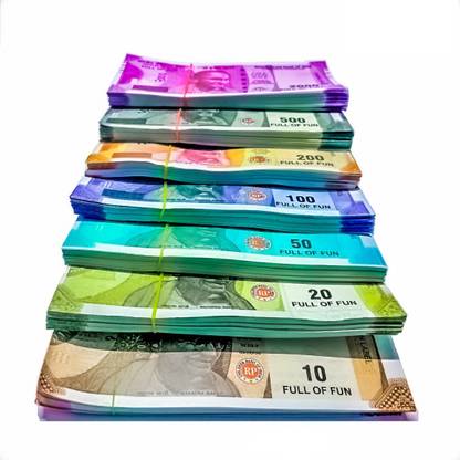 CARLY 2023 Fake Note 77 Note for Kids 11 Units Each Denomination All New Fake Note Gag Toy Gag Toy Gag Toy