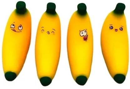 Sawkirp darshraj Stretchy banana Sand filled Squishy and Stretchy banana Stress relief Gag Toy
